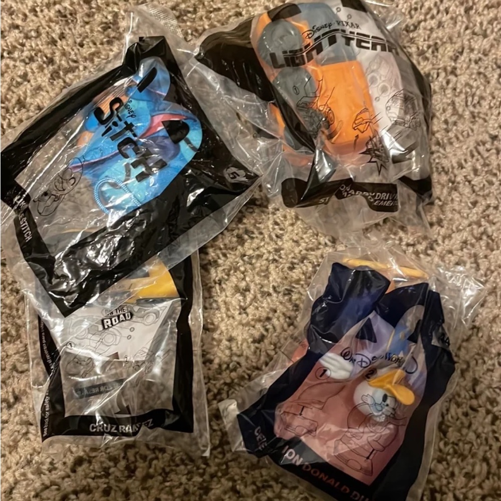 New Disney McDonald’s Toys